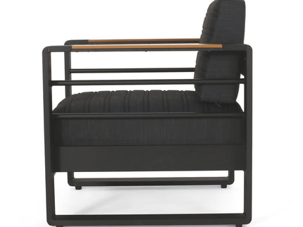 Giovanna - Club Chair Set With Aluminum Frame