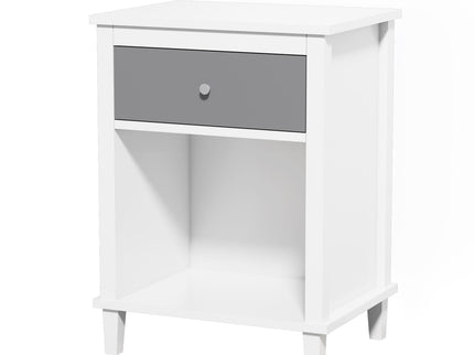 Nightstand With 1 Drawer 1 Shelf