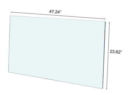 Square Tempered Glass Top