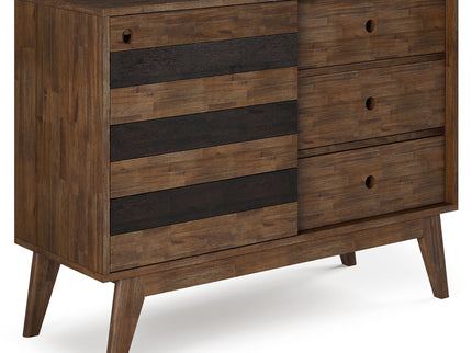 Clarkson - Medium Storage - Rustic Natural Aged Brown