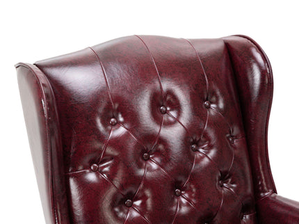 Executive Office Chair, High Back Reclining Comfortable Desk Chair With Smooth Glide Caster Wheels