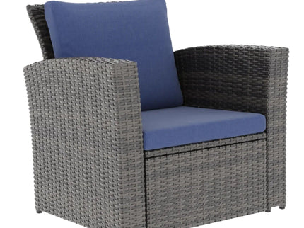 Modern Patio Set With Table And Cushions