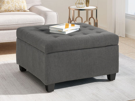 Isabella - Contemporary Ottoman With Storage