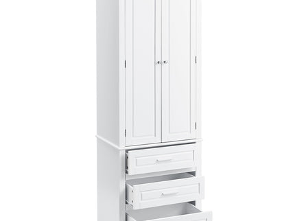 Storage Cabinet With 3 Drawers For Bathroom