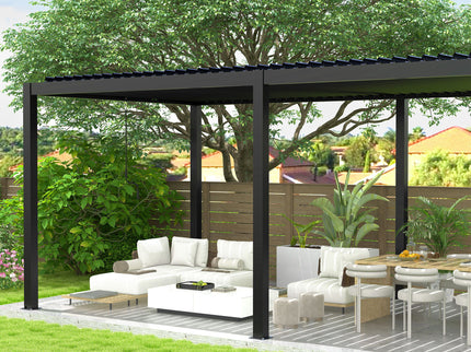 Louver Pergola Aluminium Frame & Louvers