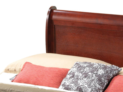Panel Sleigh Bed