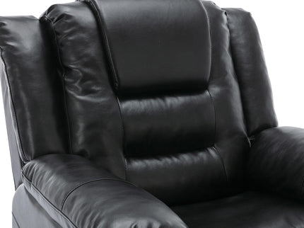 360° Swivel And Rocking Home Theater Recliner Manual Recliner Chair With Wide Armrest For Living Room