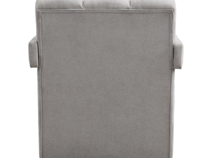 Modern Minimalist Leisure Armchair With L Shaped Armrests