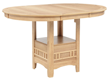 Davis - Counter Height Extension Dining Table - Light Oak
