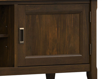 Burlington - Low TV Media Stand - Mahogany