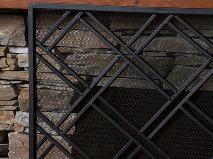 Elegant Design Fire Screen, Protective Barrier