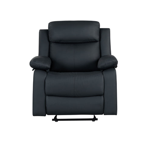 Blanche - Glider Recliner With LED, Pillow Top Arms