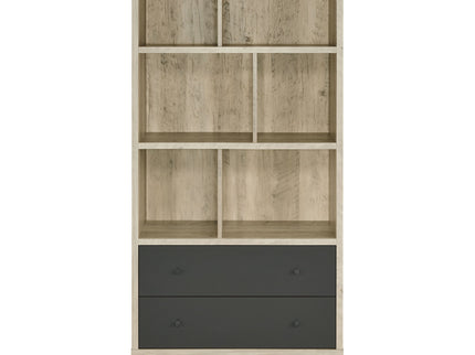 Minerva - 3 Shelf Bookcase With Drawers - Natural