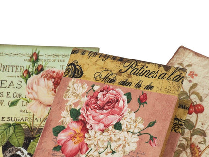 Book Boxes (Set of 4) - Multi