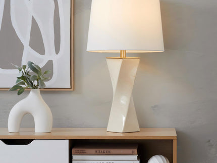 Curvo - Square Contemporary Table Lamp