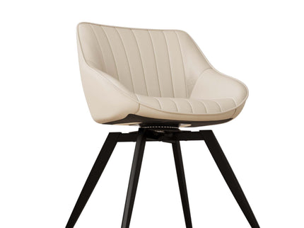 Modern Medieval Kitchen Dining Chair With 360 ° Rotation