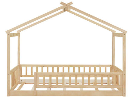 Bed House Bed Frame With Fence