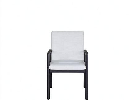Verona - Dining Outdoor 7 Pieces Set - Dark Espresso / Gray / Off White