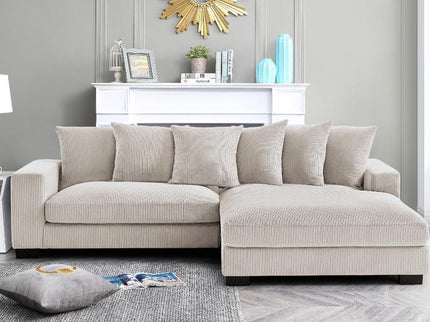 Luxe - Oversized 2 Piece Sectional Couches For Living Room, L Shaped Sofa With Chaise