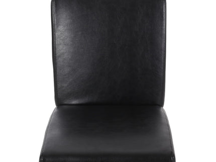 Contemporary Dining Chair With Rubberwood Legs (Set of 2)