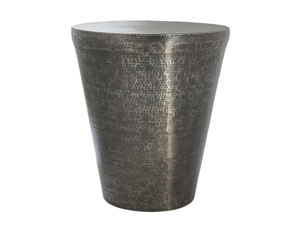 Drum Accent Side Table, Elegant Design
