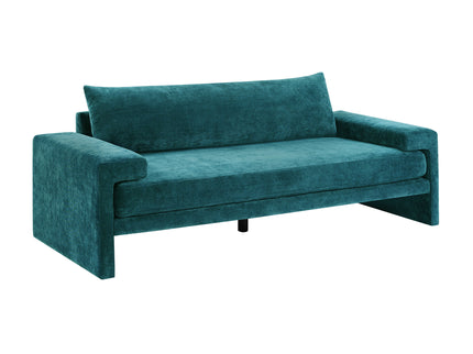 Upholstered 3 Seater Sofa With Wide Armrests