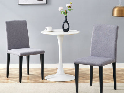Versatile Dining Chairs With Comfortable Design And Metal Legs