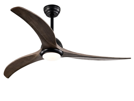 Indoor Outdoor Ceiling Fan With Light With Remote Control, Noiseless Reversible Motor, 6 Speed, 3 Color