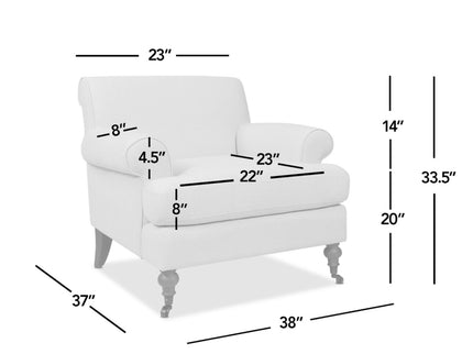 Alana Lawson - Accent Arm Chair Casters