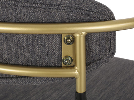 Upholstered Bar Stools With Backs For Kitchen Island (Set of 2)