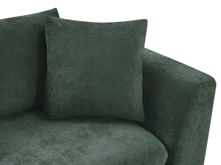 Modern L Shaped Sectional Sofa With Upholstery And Wooden Storage