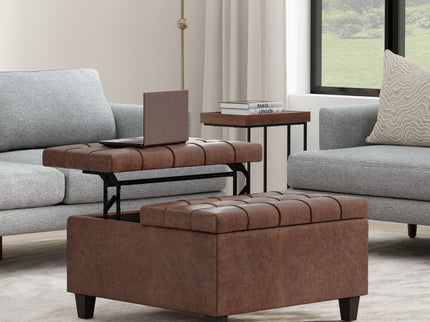 Harrison - Large Coffee Table Storage Ottoman