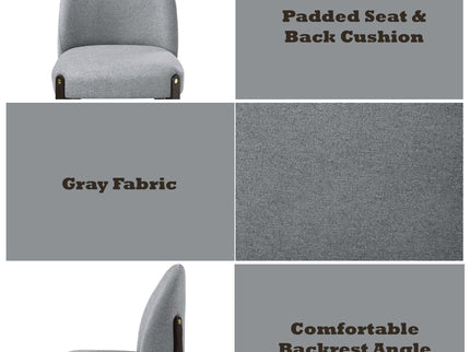 Clayten - Dining Chair (Set of 2) - Gray