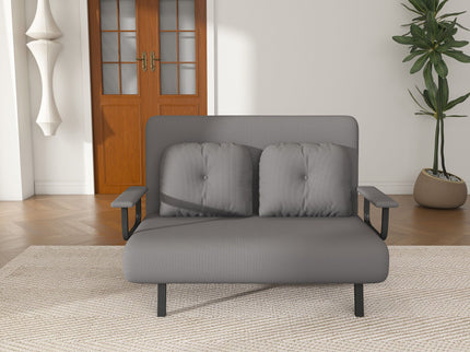 5 In 1 Convertible Sofa Bed For 2 With Adjustable Backrest