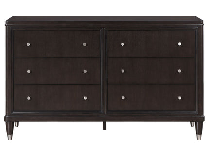 Niguel - 6 Drawer Dresser - Brown