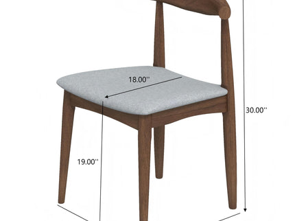 Brooklyn - Dining Chairs (Set of 2) - Gray