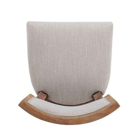 Upholstered Counter Height Bar Stools With Comfy Back (Set of 2)