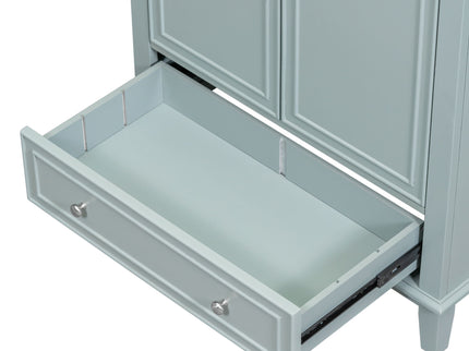 Modern Bathroom Vanity With Sink Combo, Multi Functional Cabinet With Doors And Drawer