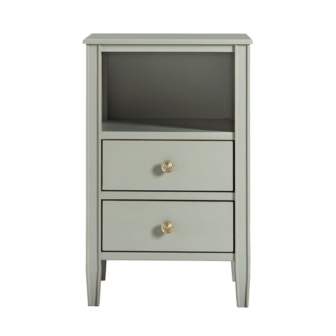Winston - 2 Drawer Storage Nightstand