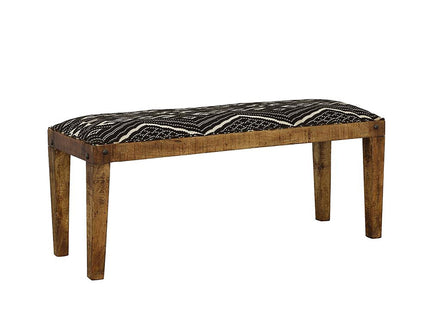 Upholstered Bench - Black