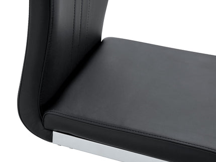 Bow Shaped Chairs, Ergonomic Design, Non Slip Base