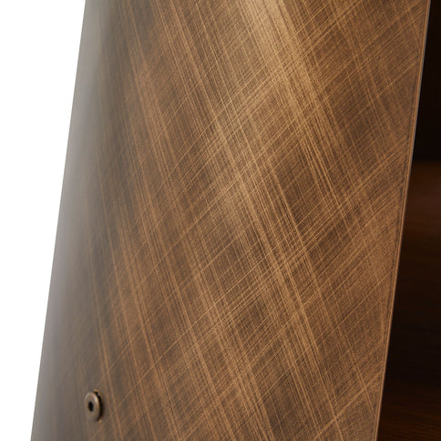 Round Dining Table - Reddish Brown / Walnut