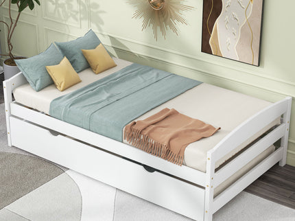 Platform Bed With Trundle