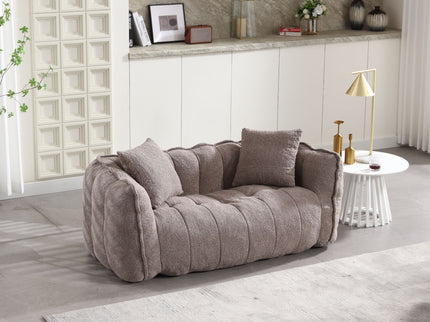Cozy Beanbag Chair With High Resilience Foam Core For 2