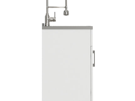 Hennessy - Deluxe Laundry Cabinet With Faucet And Stainless Steel Sink