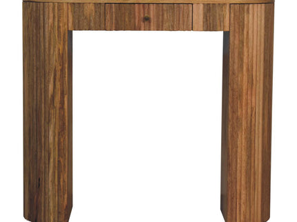 Soba - Straight Console Table - Oak