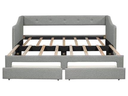 Upholstered Daybed With 2 Drawers