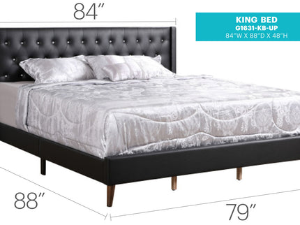 Stylish Bed For Spacious Rooms Contemporary