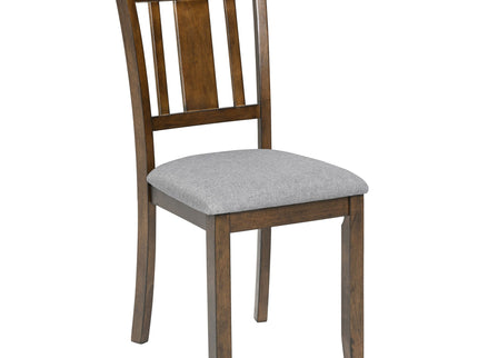 Kitchen Dining Set, Rectangular Dining Table With Upholstered Chairs