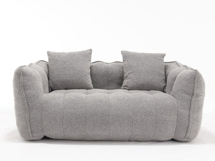 Cozy Beanbag Chair With High Resilience Foam Core For 2